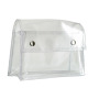 bag with press buttons UNIVERSAL transparent