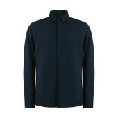 Tailored Fit Superwash® 60º Pique Shirt - Navy - M