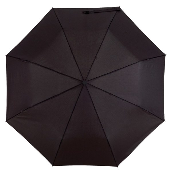 Automatisch te openen uit 3 secties bestaande paraplu, COVER - zwart