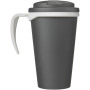 Americano® Grande 350 ml mug with spill-proof lid - Grey