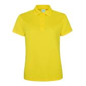 AWDis Ladies Cool Polo Shirt, Sun Yellow, XS, Just Cool