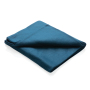 Fleece blanket in pouch, navy