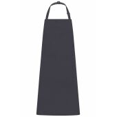 Apron with Bib - carbon - one size