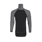 3103 POLO WITH ZIP BLACK L