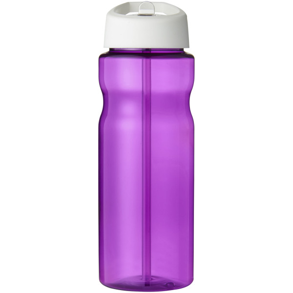 H2O Active® Eco Base 650 ml spout lid sport bottle - Purple/White
