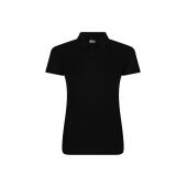 Ladies Pro Polyester Polo Shirt, Black, XXL, Pro RTX