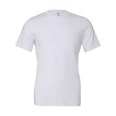 Unisex Triblend Short Sleeve Tee - Solid White Triblend - 3XL