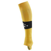 *Pro Control stripe socks w/o foot j yellow/black