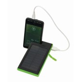 Solar powerbank en telefoonstandaard HELIOS