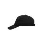 MB092 5 Panel Cap Heavy Cotton - black - one size