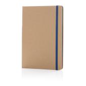 A5 kraft notitieboek, blauw