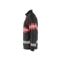 Sweatshirt met rits High vis