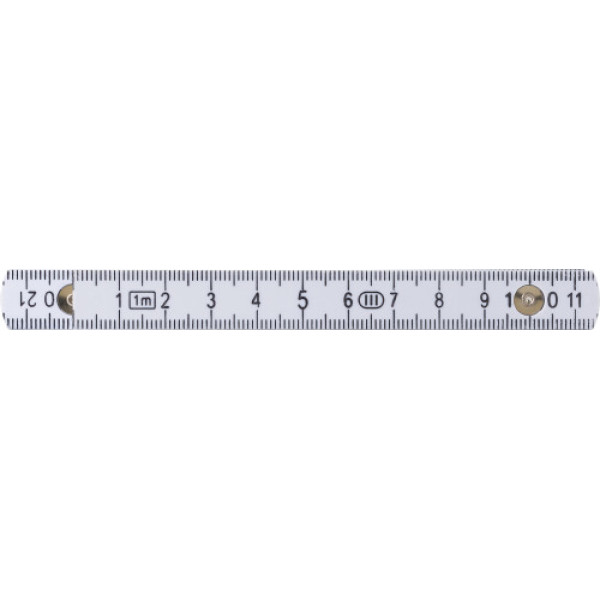Plastic foldable ruler