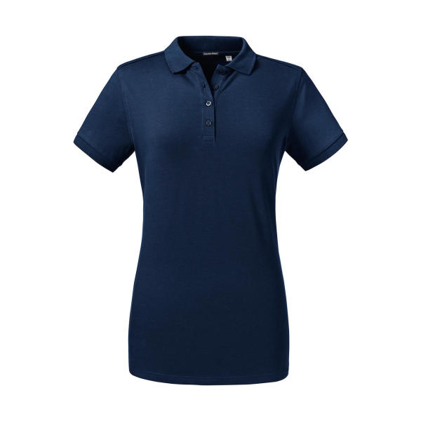 Ladies' Tailored Stretch Polo - French Navy