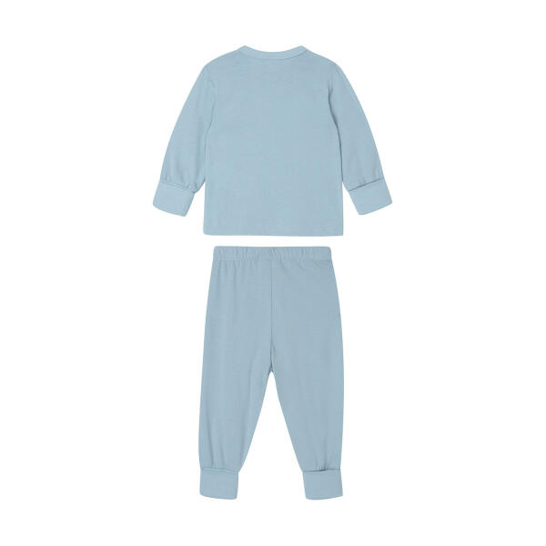 Baby Pyjamas - Dusty Blue - 2-3y