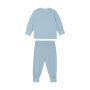 Baby Pyjamas - Dusty Blue - 2-3y