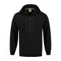 L&S Sweater Hooded Cardigan black L