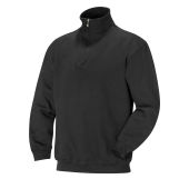 Jobman 5500 Halfzip sweatshirt zwart xs
