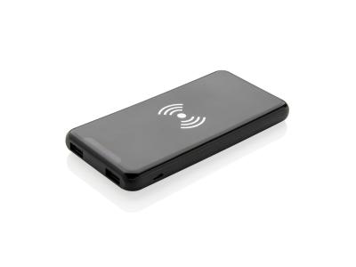 Ultra dunne 4.000 mAh powerbank met 5W draadloze oplader Ultra dunne 4.000 mAh powerbank met 5W draadloze oplader