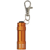 Astro nyckelring med LED-lampa - Orange