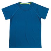 Stedman T-shirt Raglan Mesh Active-Dry SS for her 7686C King Blue-XL