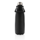 1.5L vacuüm geïsoleerde roestvrijstalen fles, zwart