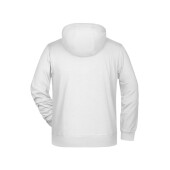 Men's Zip Hoody - white - L