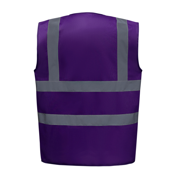 Hi-Vis Waistcoat Purple 3XL