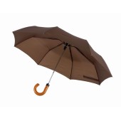 Automatische opvouwbare paraplu LORD - donkerbruin
