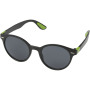 Steven round on-trend sunglasses - Lime green