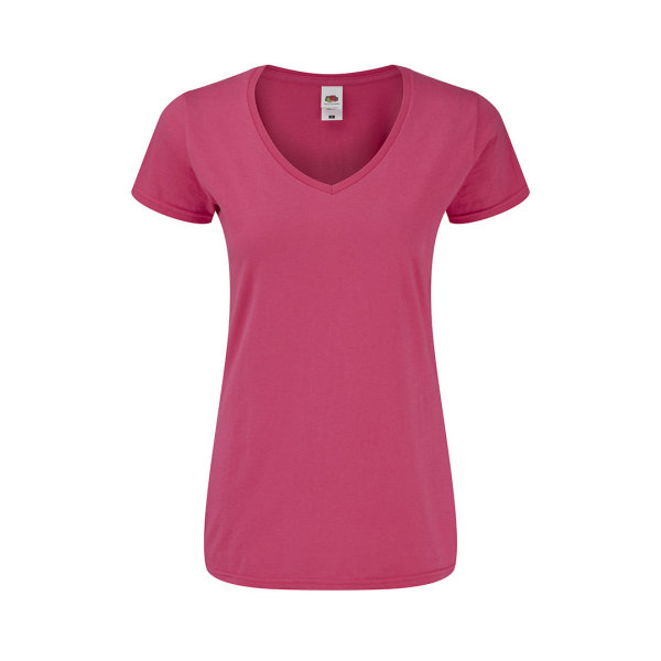Kleuren Dames T-Shirt Iconic V-Neck