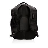 Outdoor laptop rugtas, zwart