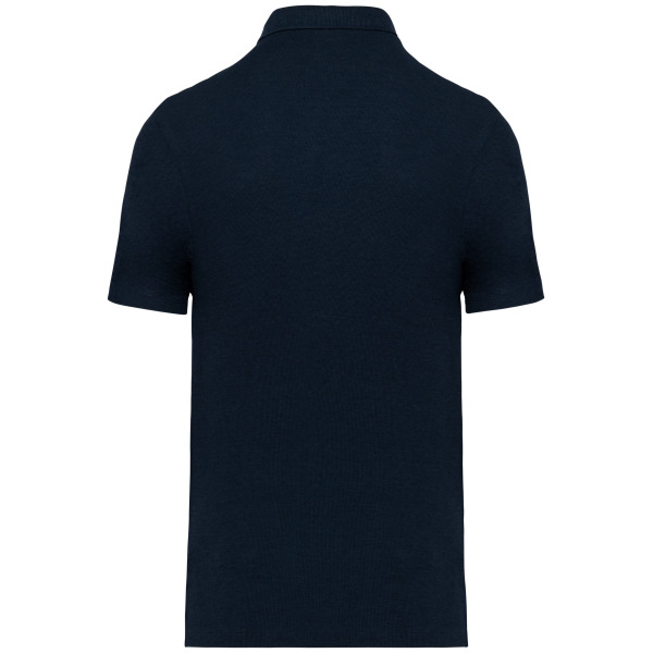 Herenpolo in wafeltricot  - 200 gr/m2 Navy Blue XL