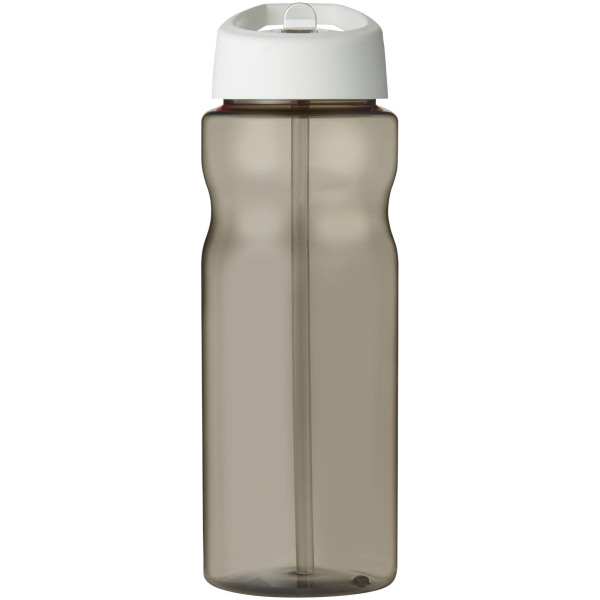 H2O Active® Eco Base 650 ml spout lid sport bottle - Charcoal/White