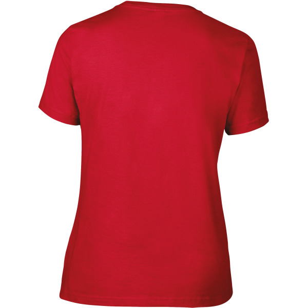 Premium Cotton® Ring Spun Semi-fitted Ladies' T-shirt Red S