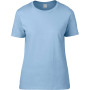 Premium Cotton® Ring Spun Semi-fitted Ladies' T-shirt Light Blue XXL