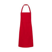 Bib Apron Press Stud Santorini - Red - One Size