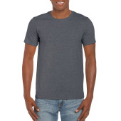 Gildan T-shirt SoftStyle SS unisex 446 dark heather L