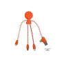 2081 | Xoopar Mr. Bio Charging cable - Orange