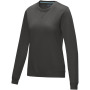 Jasper dames GOTS biologische GRS-gerecyclede crewneck sweater - Storm grey - XS