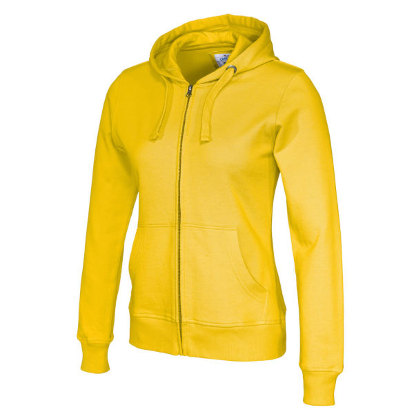 Cottover Gots Full Zip Hood Lady yellow XS
