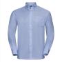 RUS Men LSL Clas. Oxford Shirt, Oxford Blue, 6XL