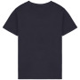 Afgewassen dames  T-shirt Washed Coal Grey XS