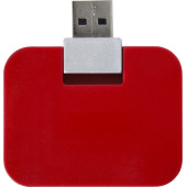 ABS USB hub August rood