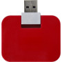 ABS USB hub August rood