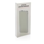 Ultra snelle 5.000 mAh powerbank, wit