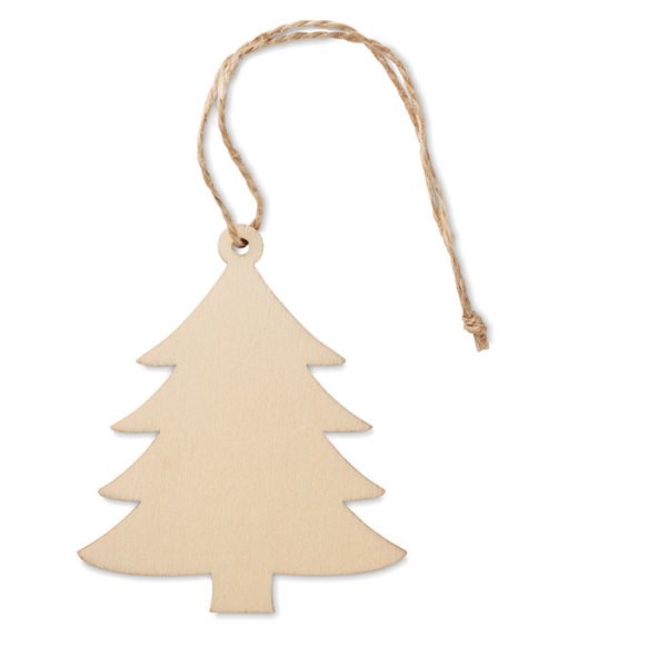 ARBY - Træ træformet ornament