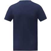 Somoto Heren T-shirt met V-hals en korte mouwen - Navy - 2XL