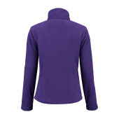 L&S Polar Fleece Cardigan for her purple L
