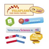 Stickers gelamineerd tot150cm² Stickers gelamineerd tot150cm²